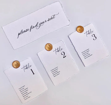 Seating Chart Banner